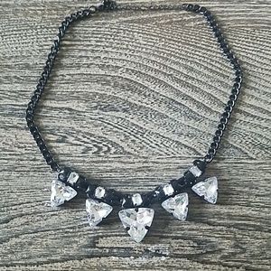 Charming Charlie black necklace